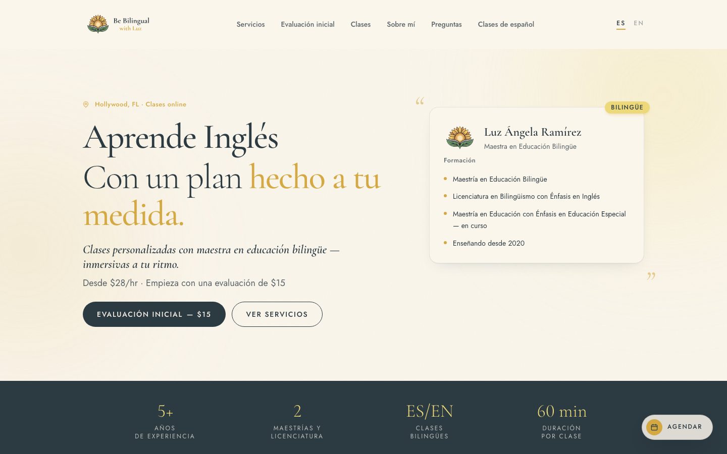 Portada de bilingualwithluz.com